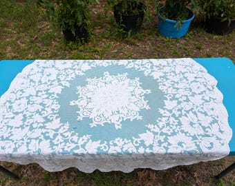 Toalha de mesa Natural Quaker Lace, 8361 T