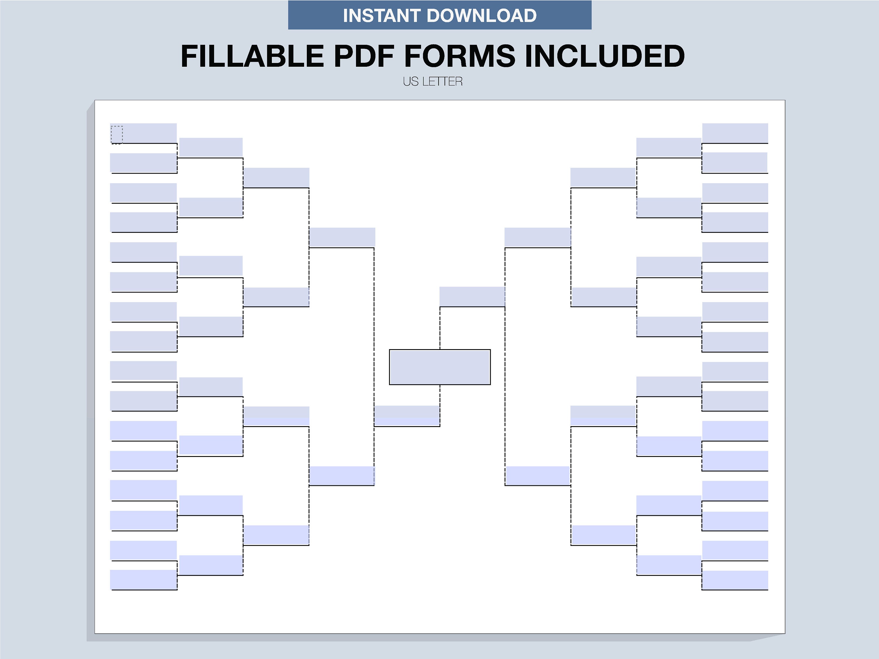 Tournament Bracket Generator - Fill Online, Printable, Fillable, Blank