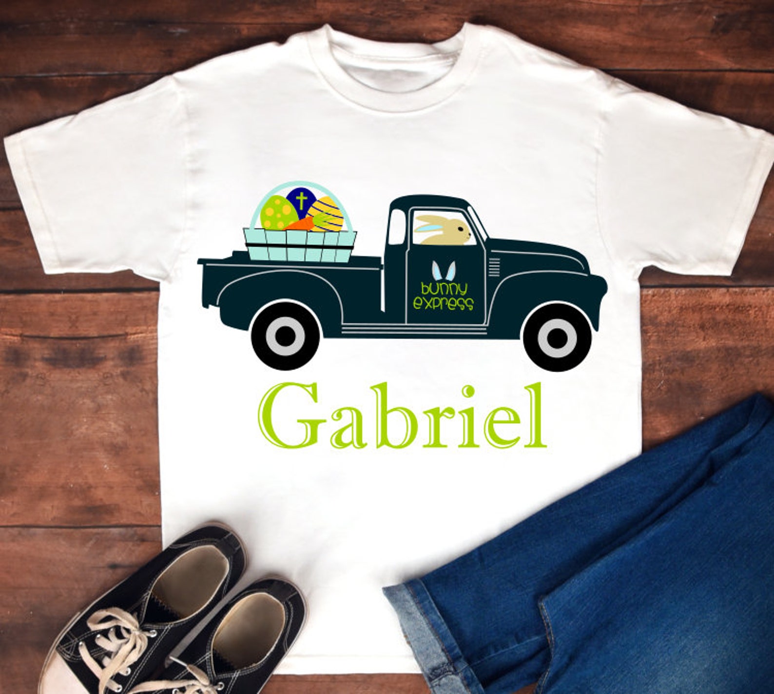 Easter Basket Truck SVG Easter SVG Easter Egg Svg Happy Etsy