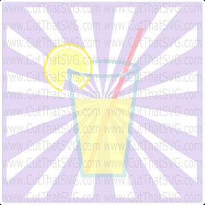 Lemonade SVG File, svg file for Cricut, Lemonade glass svg, Lemon svg, lemonade stand svg, summer svg, Lemon decal, Glass of lemonade svg