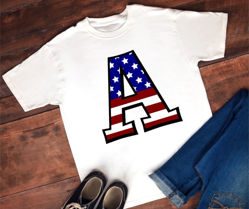 Free Free American Flag Monogram Svg 408 SVG PNG EPS DXF File