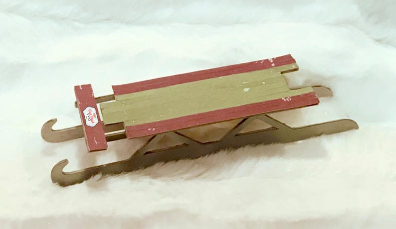 Download 3D svg Sled svg 3d sled SVG sled ornament svg vintage | Etsy
