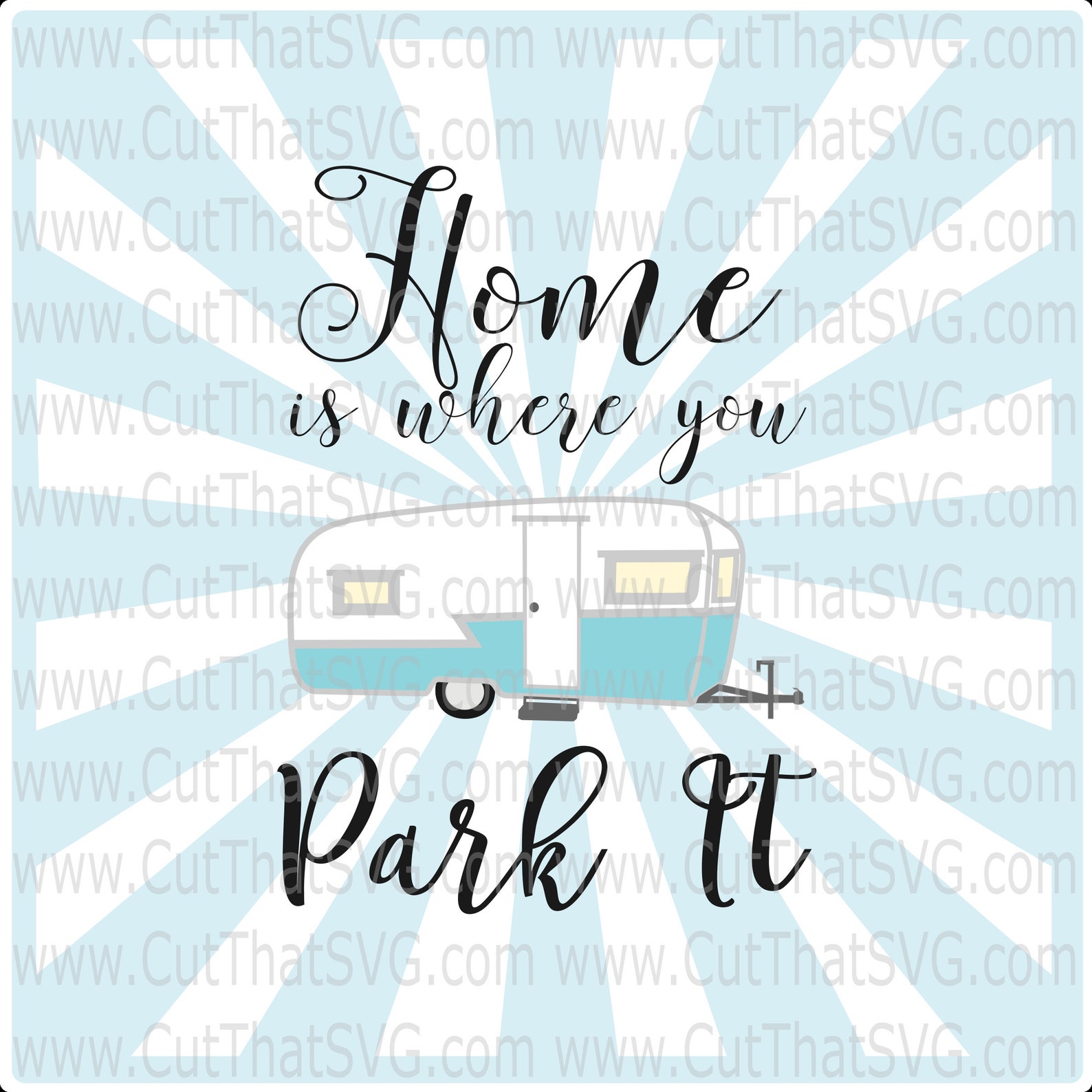 Camping Clipart Svg Camping DXF Camping SVG RV Camping | Etsy
