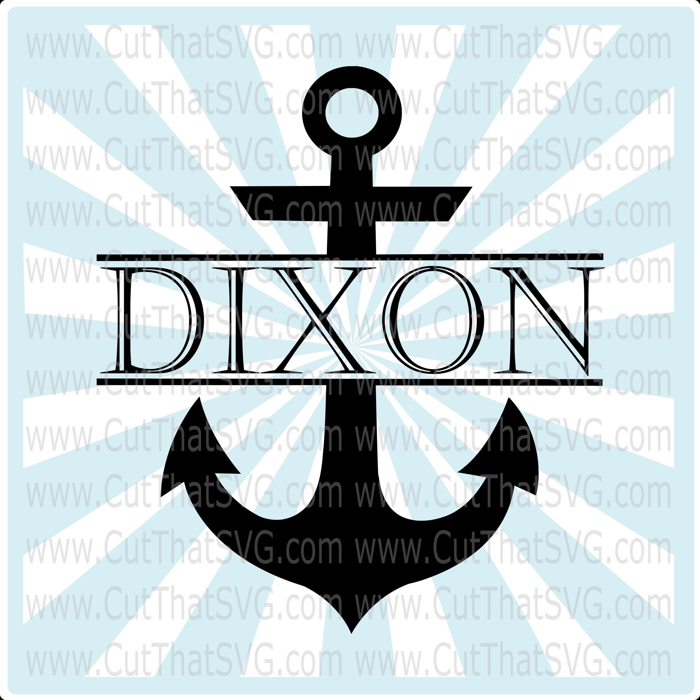 Download Free Nautical Anchor Monogram Frame Anchor Svg Frame Monogram Etsy SVG Cut Files