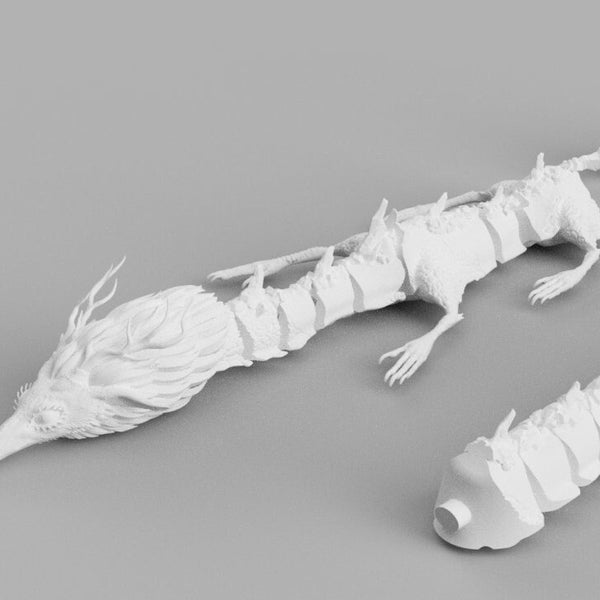 Legendz - Tears  - Dragon Figure articulated - 3D Model