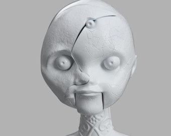 Bambola Angie - Bambola Donna Beneviento - Modello 3D