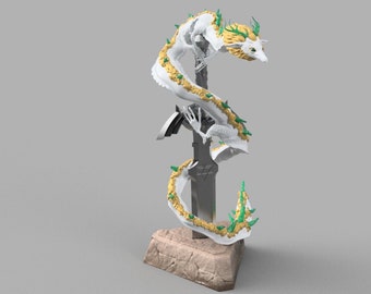 Legendz - Tears - Dragon Figure - 3D Print