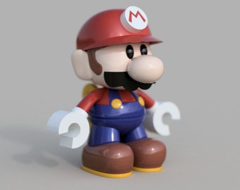 Jump Man - Toy Articulated - 3D Model
