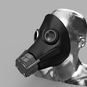 Dishonored - Whaler mask - 3D Model