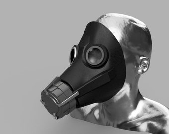 Dishonored Whaler Mask STL - Etsy