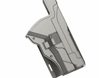 Trauma Team - Shoulder, kneepads, holster and Details - 3D Models