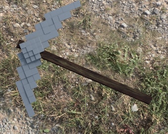 Minecraft - Movie pickaxe - 3D MODEL
