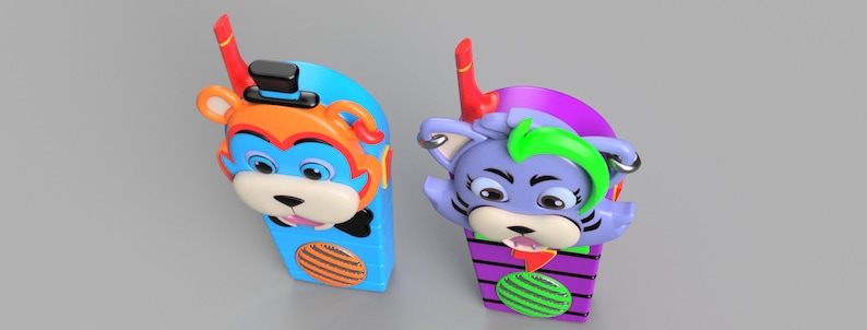 Five Night at Freddys - Security breach - Talkies - 3D Model Pack image 2