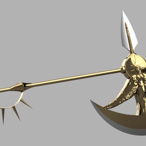Nanatsu No Taizai - Seven Deadly sins - Rhitta - Escanor's Ax - 3D model
