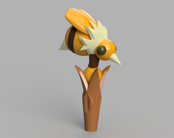 The Owl House - Willow Palisman Staff - Clover - single - 3D Model