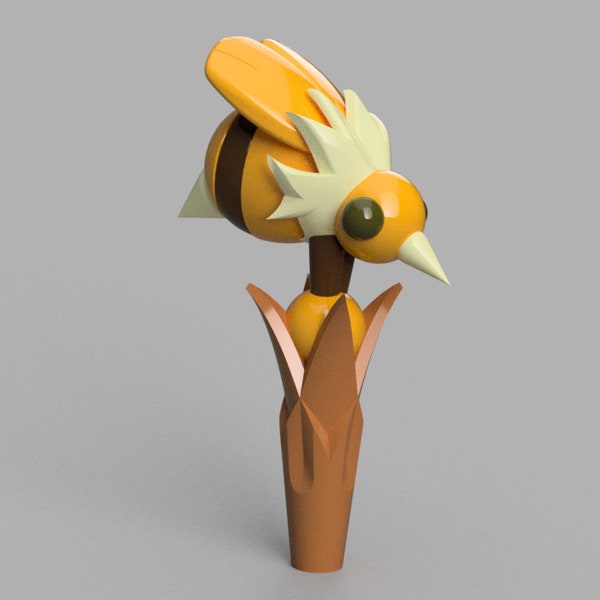 The Owl House - Willow Palisman Staff - Clover - single - 3D Model