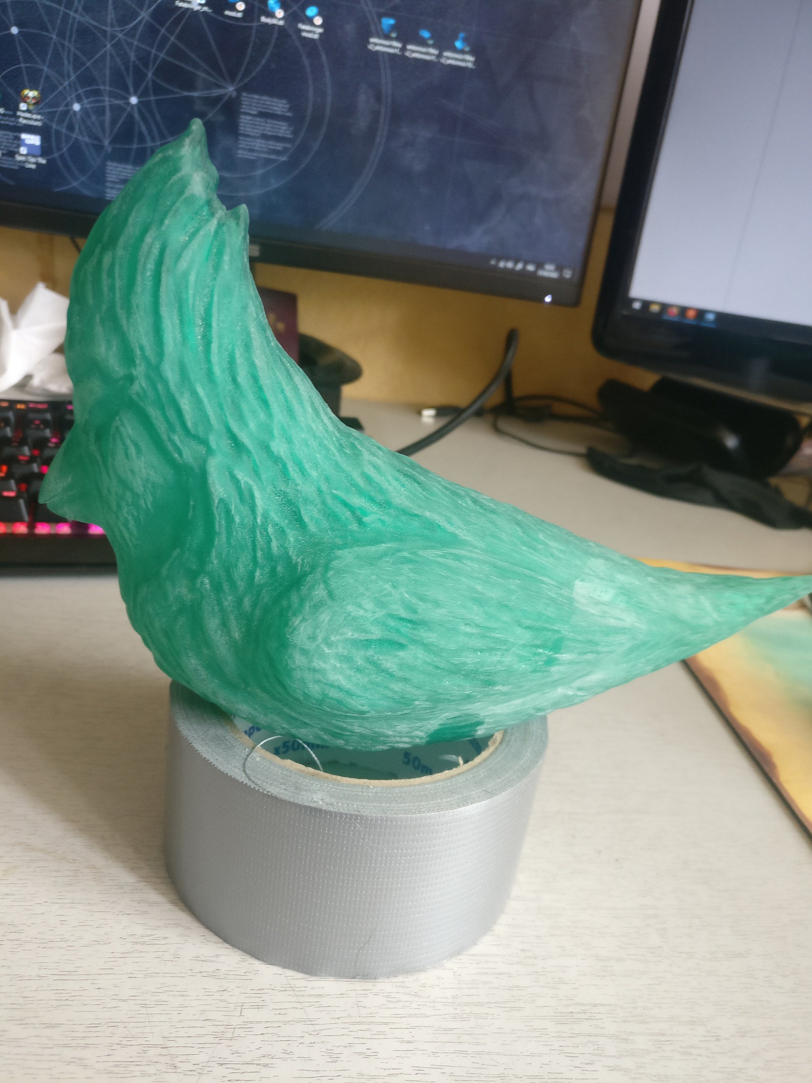 The Owl House Amity Palisman Staff Ghost 3D Print Etsy France