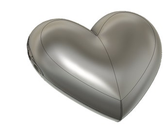 Mystery Skull - Ghost - Heart Locket - 3D Models