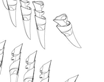Evelynn Claws - League of Legends - Blueprints