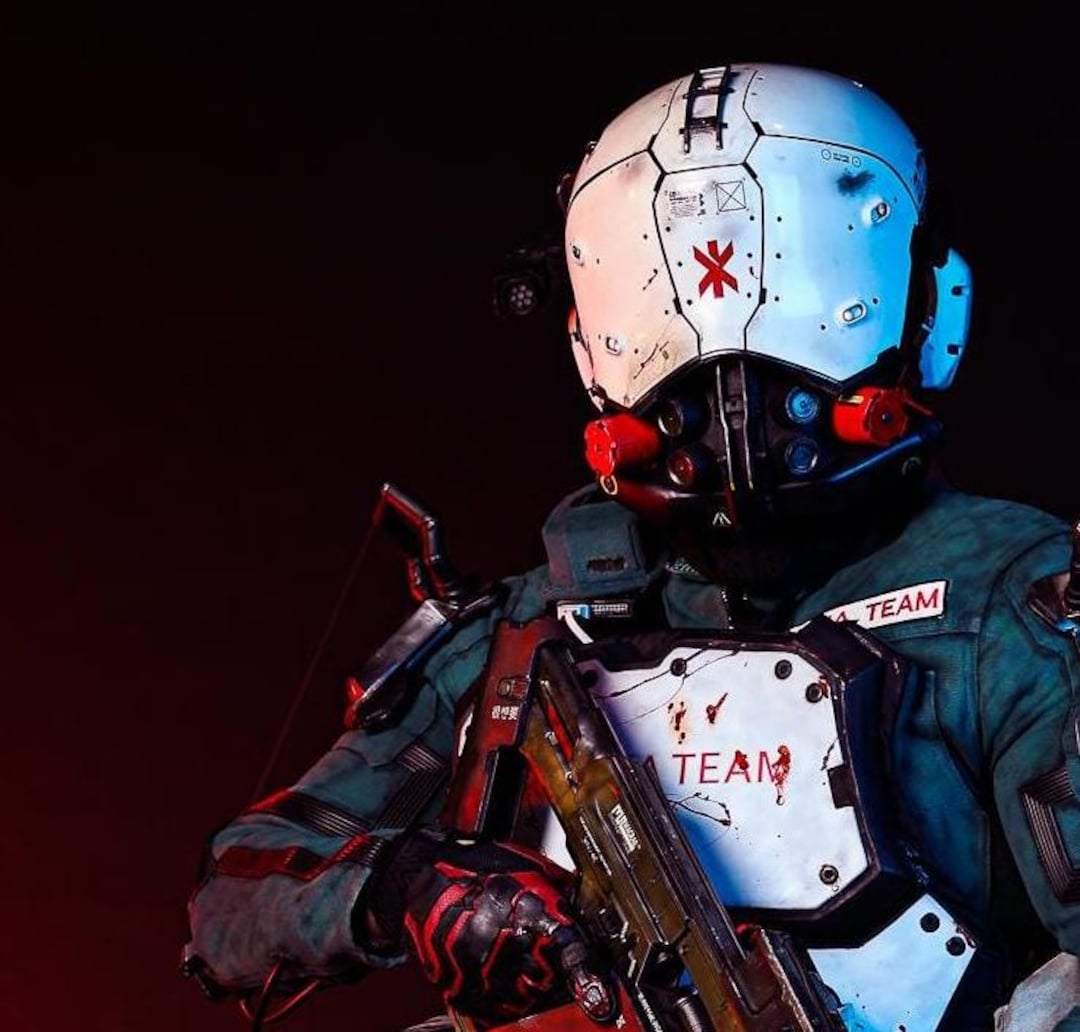 Trauma Team Gloves Set - Trauma Team - Cyberpunk - Etsy