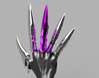 League of Legends - KDA - Evelynn Claws - 3D Model