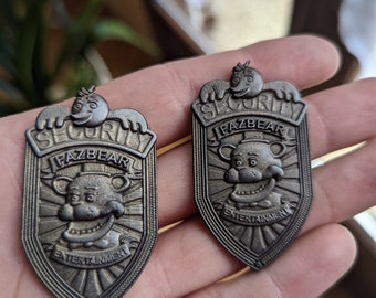 Five Night at Freddys - Movie - Security badge - 3D Print