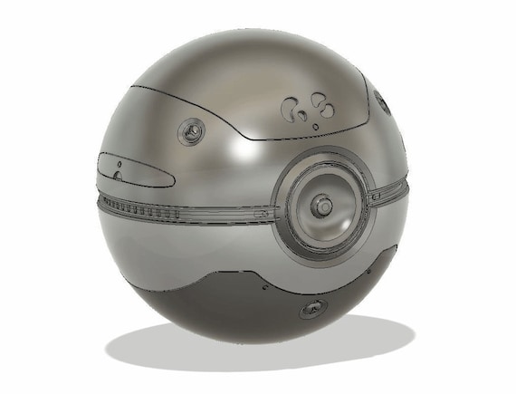 Pocket GS Ball - Inspired by Fan Art - 3D Model