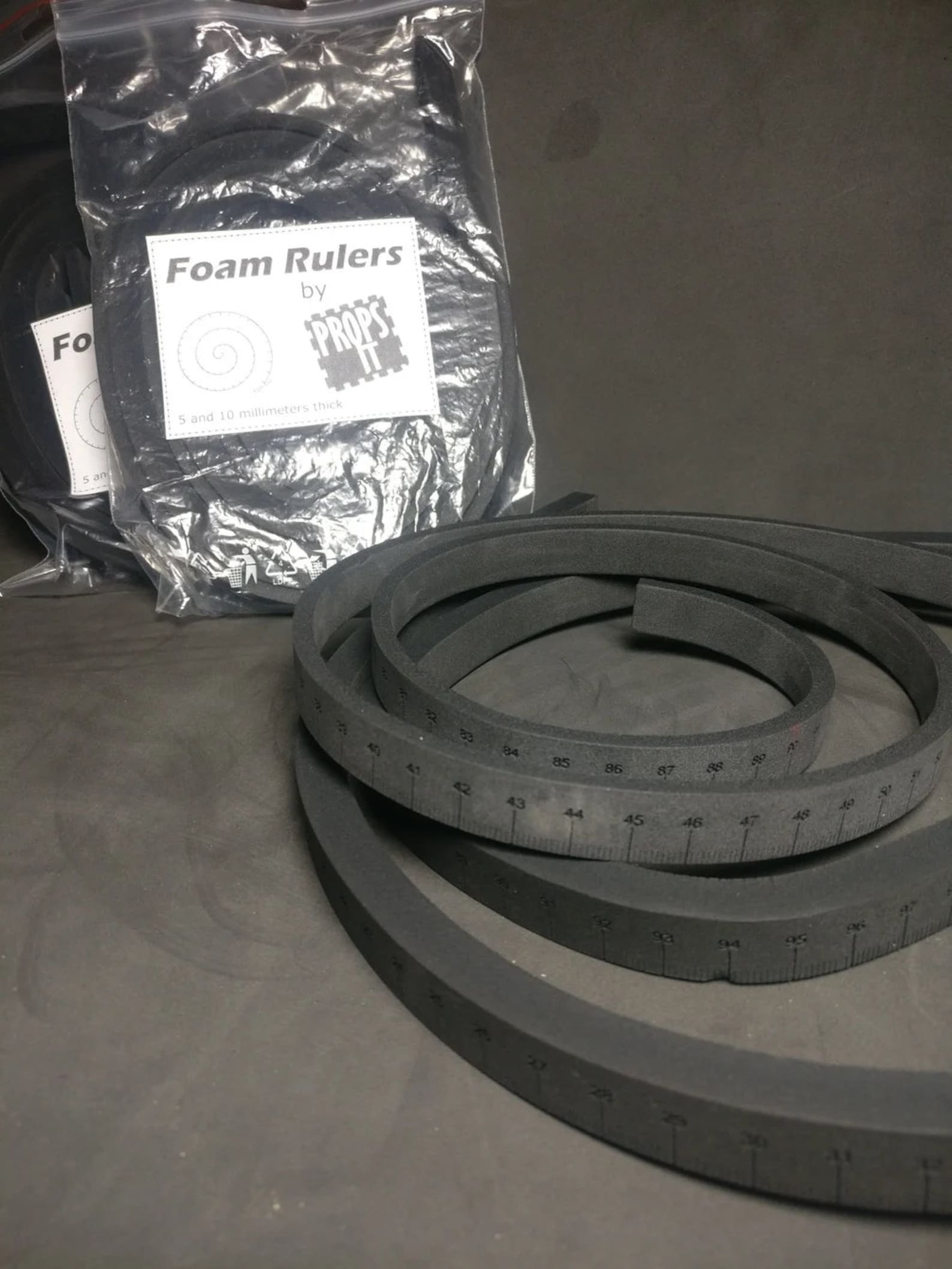 Foam Ruler Foam Rulers Set for Foamsmithing Armor | Etsy