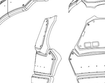 Trauma Team - Chest Armor - Blueprints