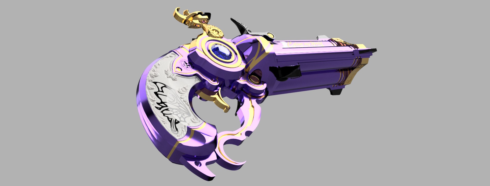 3D file Bayonetta 3 - Cereza's Guns - 3D Model 🎲・3D printable model to  download・Cults