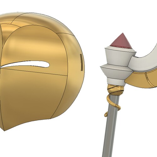 The Owl House Emperor's Coven Soldier Mask 3D Models Etsy Finland