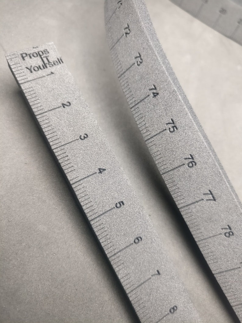 Foam Ruler Foam Rulers Set for Foamsmithing Armor | Etsy