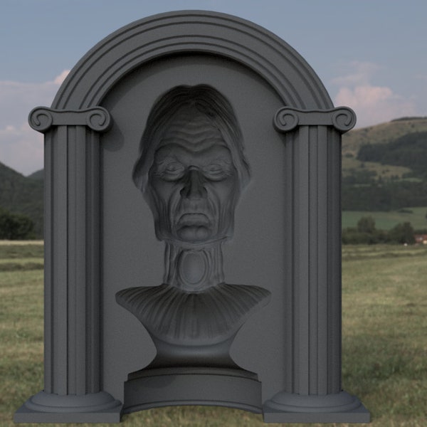 Mansión Encantada - Busto - Impresión 3D