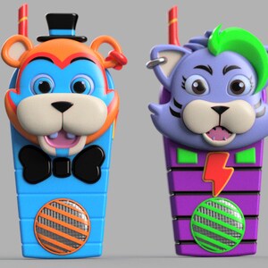Five Night at Freddys - Security breach - Talkies - 3D Model Pack image 7