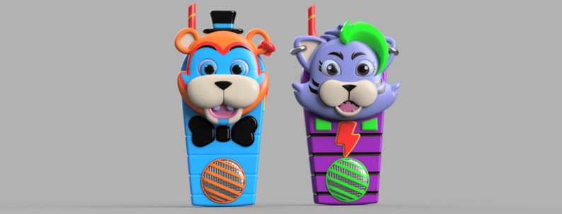 Five Night at Freddys - Security breach - Talkies - 3D Model Pack image 7