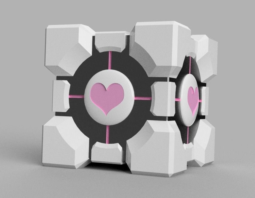 Portal Companion Cube 3D Models -  Canada