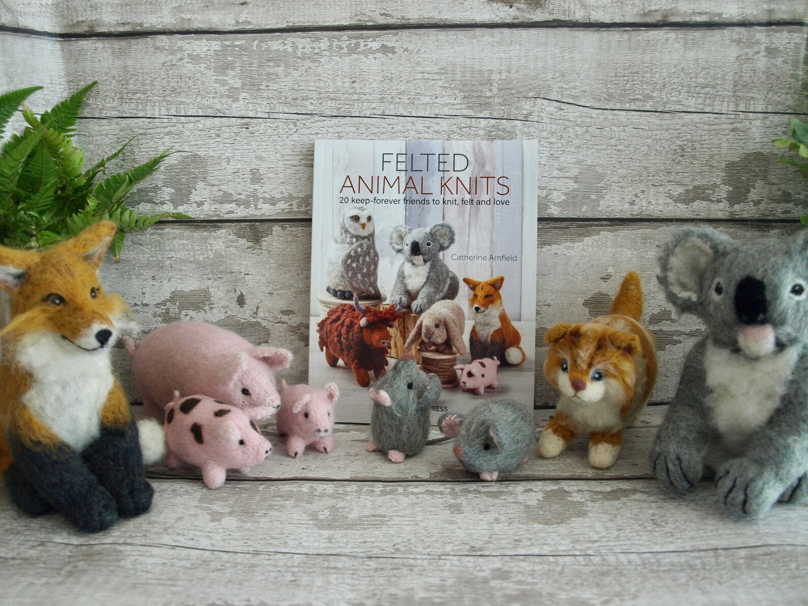 Felted Animal Knits Book by Catherine Arnfield Knitting Book Etsy