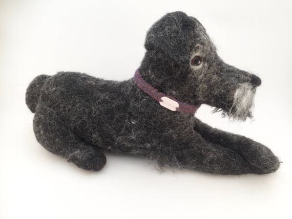 patterdale terrier soft toy