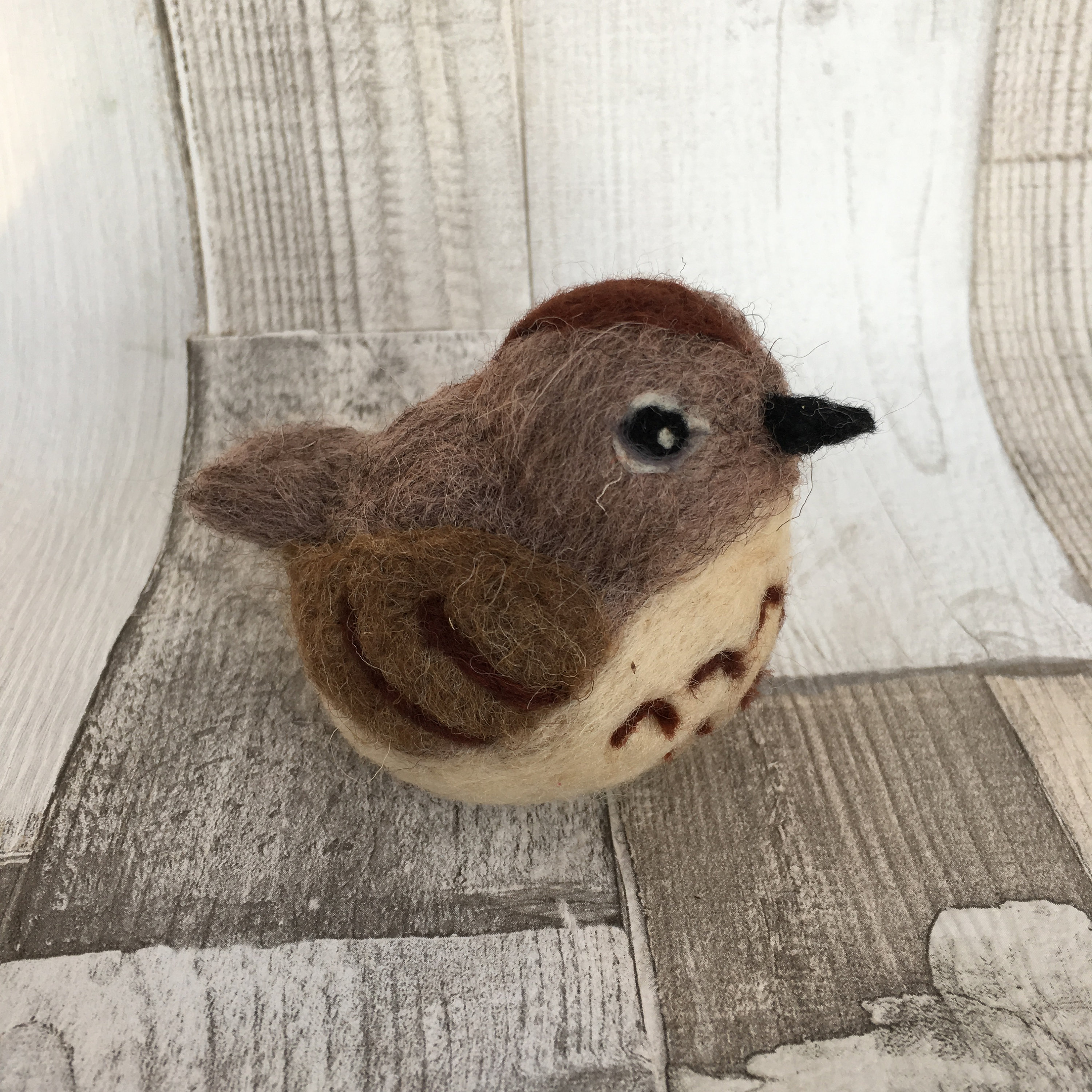 Three Little Birds Beginners Needle Felting Kit Garden Birds Etsy