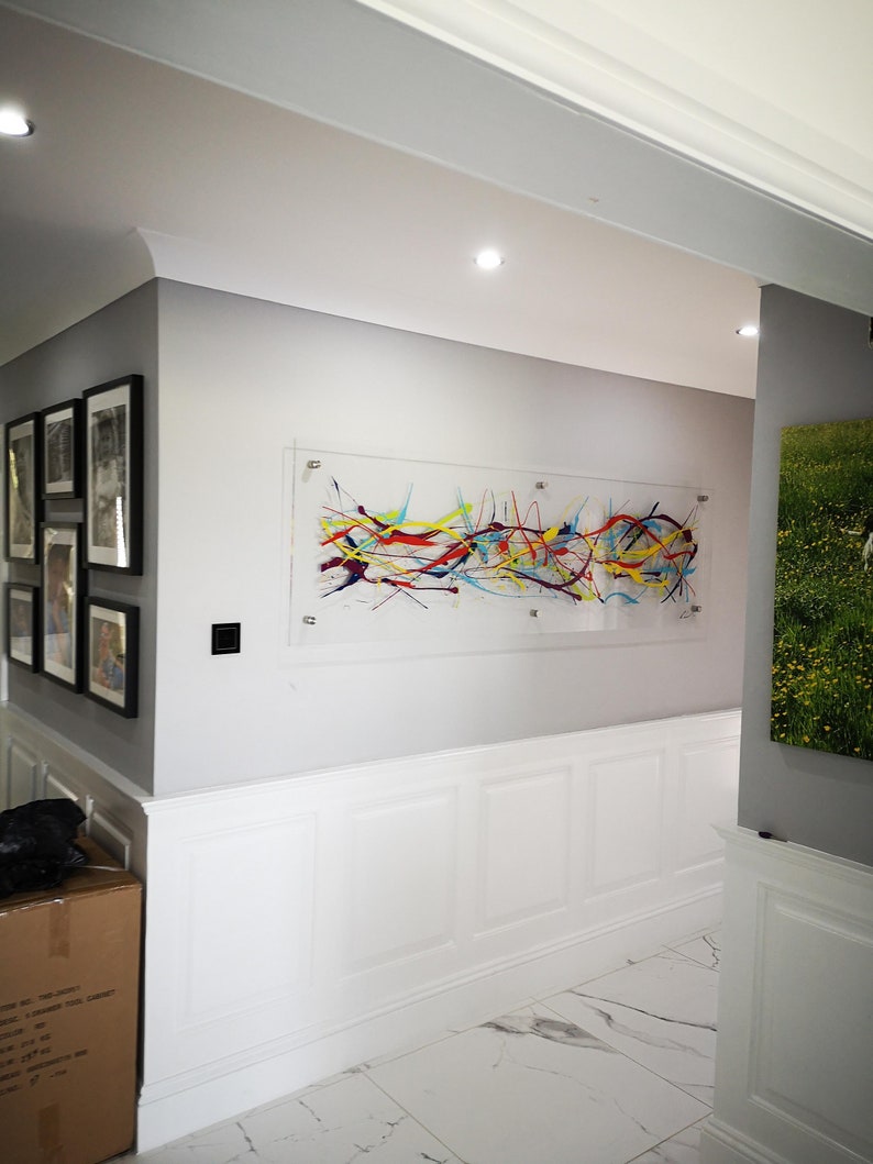 Multi Coloured Large Wall Art Etsy UK