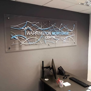 Office branding artwork