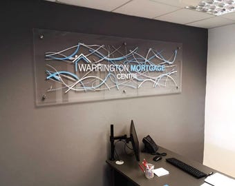 Office branding artwork
