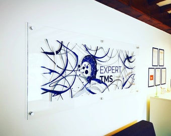Modern office wall art
