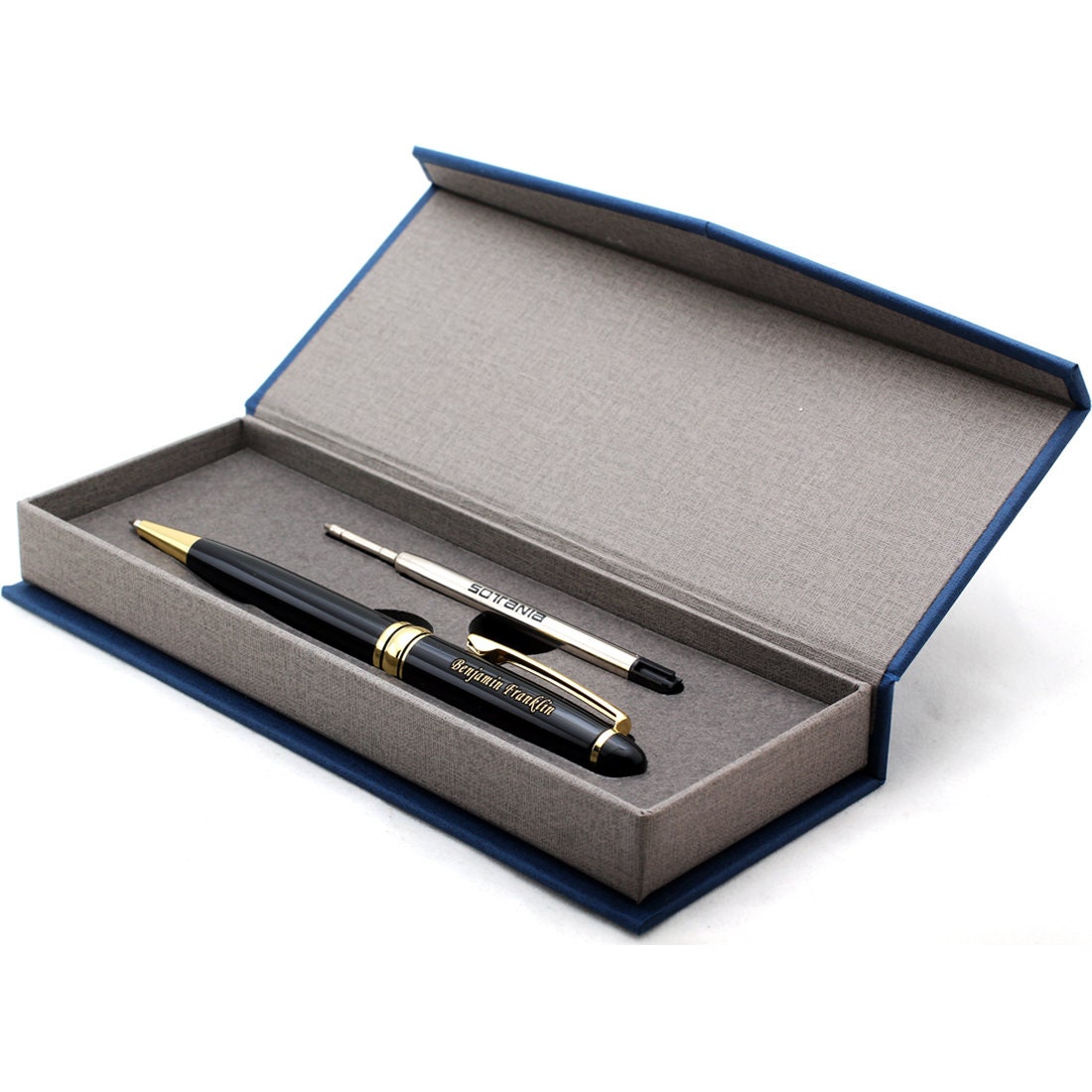 Black Gold Crude Oil Pen Set - Petroleum Industry Gift Pens