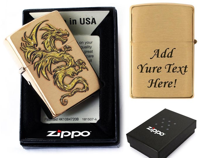 Personalized Engraved Zippo Lighter, Custom Name, Gift for groomsman, Boyfriend, All Occasions, Unique, Durable, Refillable, and Windproof