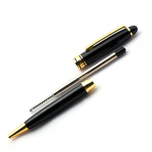 Free Engraving Personalized Expert Roller Ballpen, Ballpoint pen, Retractable Medium Refill Pen Custom Gifts for Men Women, Classy Gift Box image 6