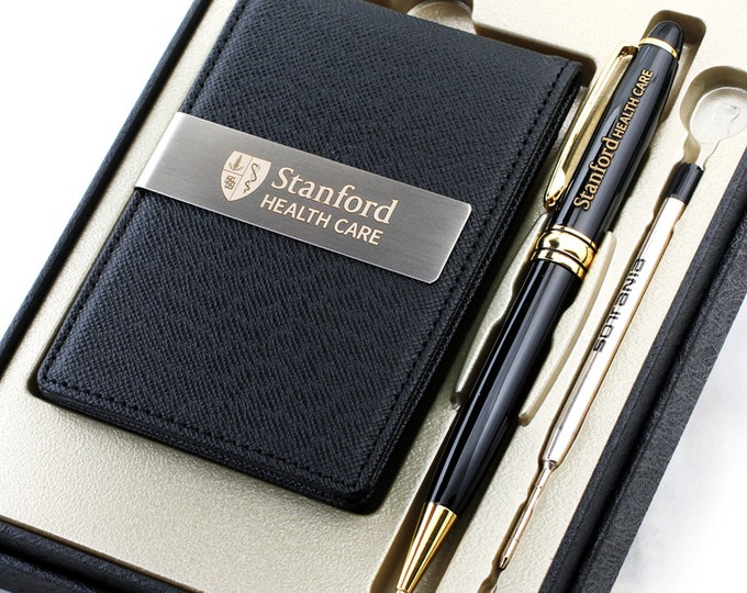 Sotania Corporate Expert Ballpoint Pen & Leater Money Clip