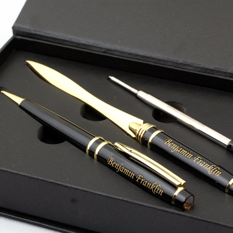 Free Engraving Ballpoint Pen Personalized Pen Engraved Etsy