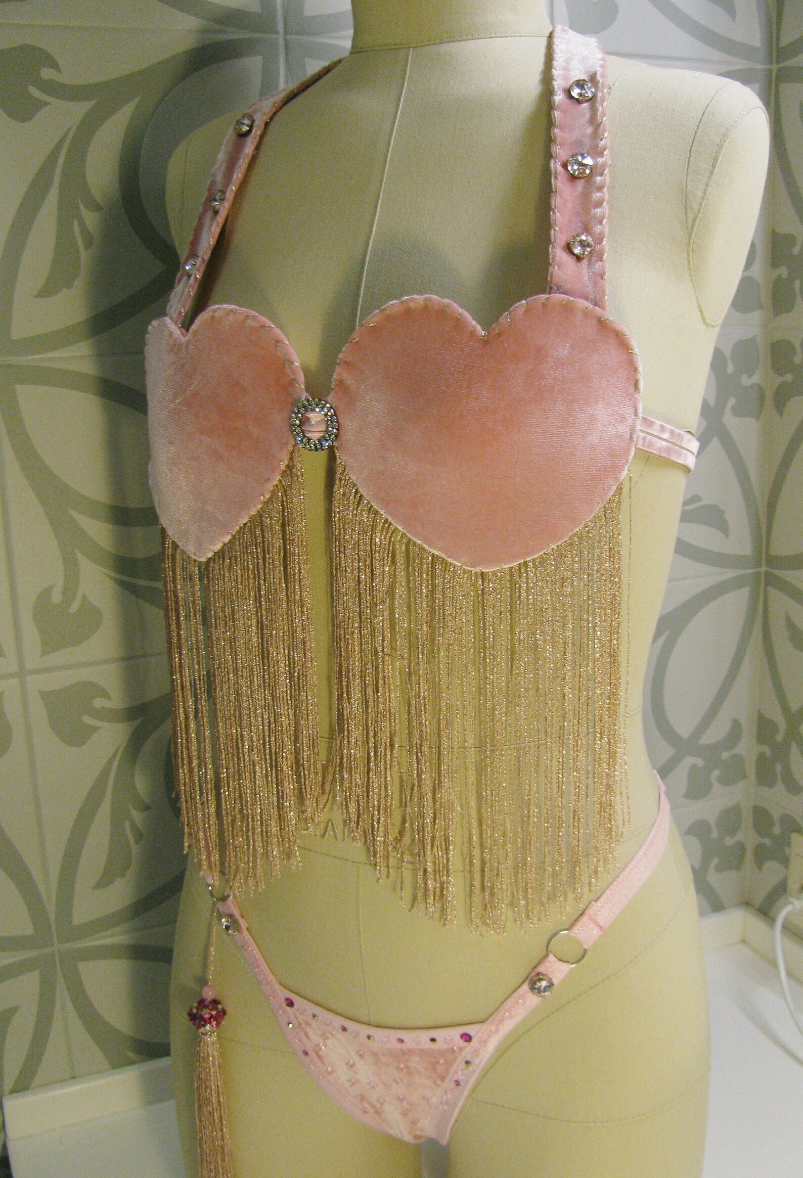 Costume for dancing Burlesque Classic Burlesque Cabaret Etsy