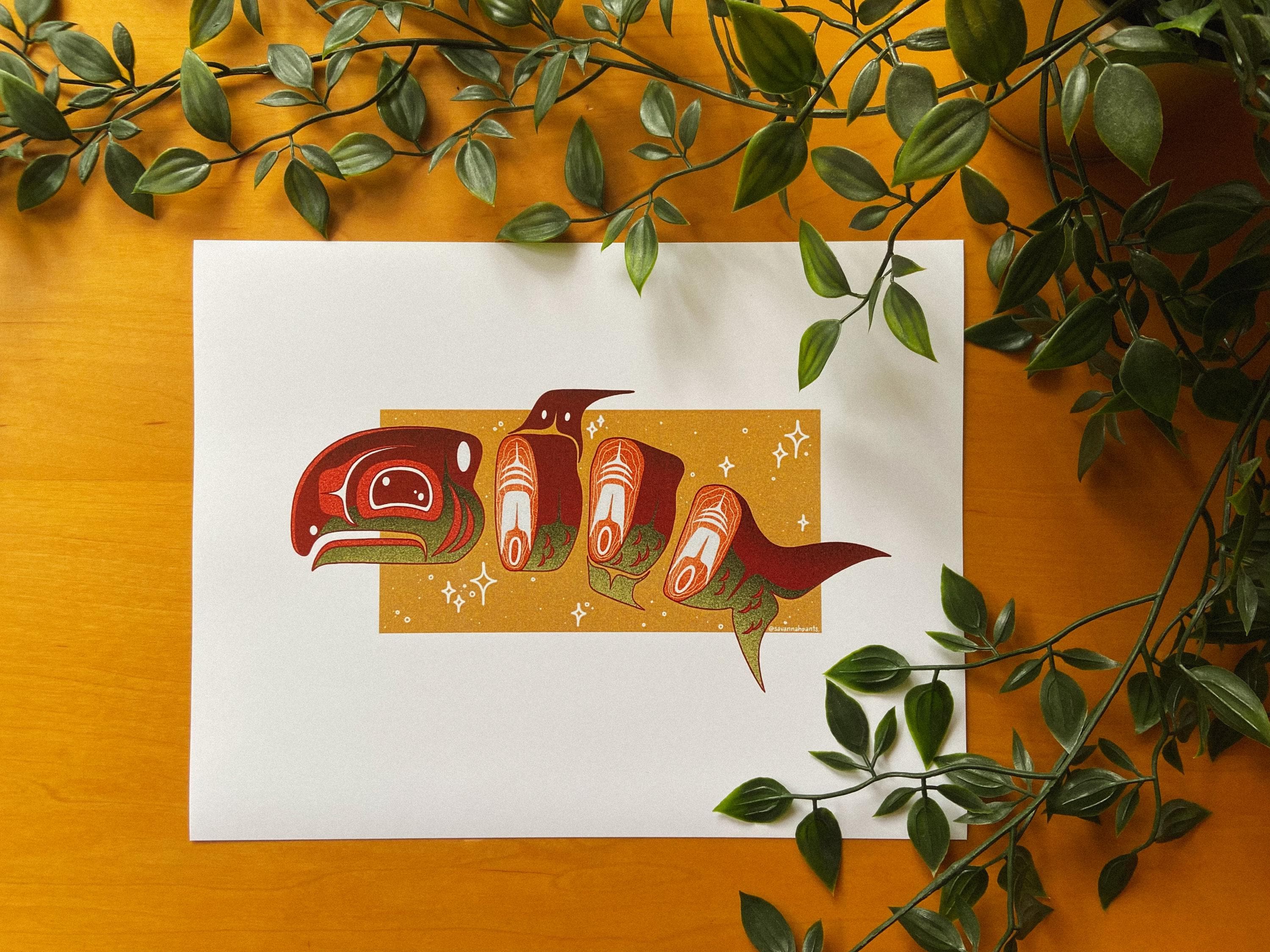 アラスカ先住民アート - Etsy 日本
